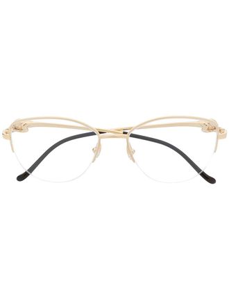 Cartier Occhiali cat-eye - Oro