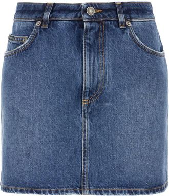 Dolce & Gabbana Donna, Gonne, Blu, M, new