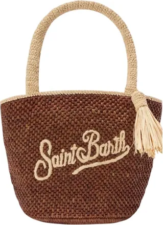 Saint Barth Donna, Borse, Marrone, Taglia unica, new