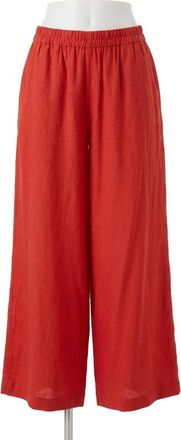 Z Supply Scout Linen Pant In Chili Pepper