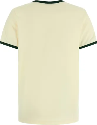 Moncler Flocked Logo T-shirt - Cream