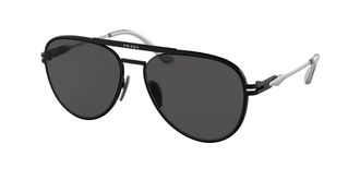 Prada PR 54ZS 1BO5S0 Mens Sunglasses Black Size 57