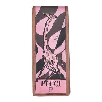 Pucci Bandeau de seda con estampado mixto - Accessories - Mujer - Multicolor - ONE SIZE