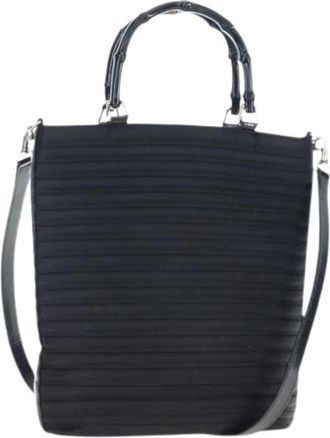 Gucci Pre-owned Vintage Tote Bag - Dames - Vintage Shopper - Zwart - ONE Size - Leer - Vintage