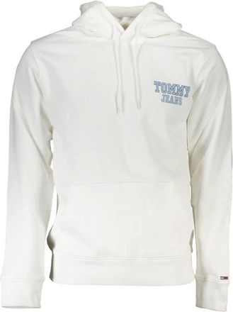 Tommy Hilfiger Heren, Sweatshirts & Hoodies, Wit, Maat: XL Katoen