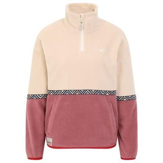 Iriedaily Holina Fleece Troyer Fleecepullover f&uuml;r Damen | beige