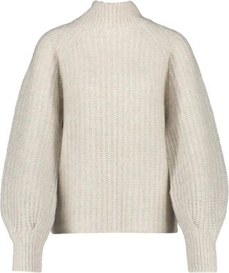 Hemisphere Cashmere-Katoen Coltrui - Dames - Truien - Wit - Maat: XL Katoen