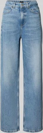 Boss Orange by Hugo Boss BOSS Orange Wide Leg Jeans aus reiner Baumwolle Modell C_MARLENE in Hellblau, Gr&ouml;&szlig;e 26/32