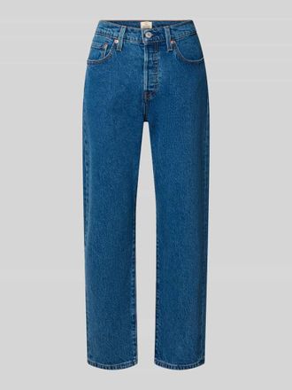 Levi's Mom Fit Jeans aus Baumwoll-Mix Modell 501 in Jeansblau, Gr&ouml;&szlig;e 25/30
