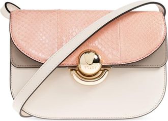 Furla Sfera Schoudertas - Dames - Schoudertassen - Roze - ONE Size - Leer - Tassen