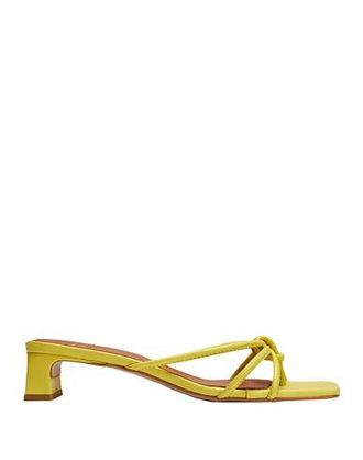 8 by YOOX LEATHER SQUARE TOE SANDALS
