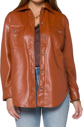 Velvet Heart Eleanor Jacket In Maple Syrup