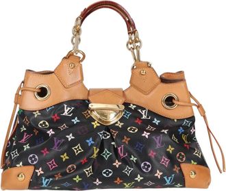 Louis Vuitton Ursula Black Canvas Tote Bag (Pre-Owned)
