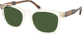 Polo Ralph Lauren PH4242F Asian Fit 635771 Mens Sunglasses Yellow Size 52