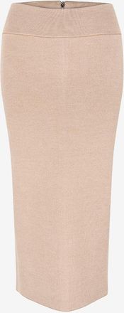 Jacquemus Midi-Strickrock Doppio