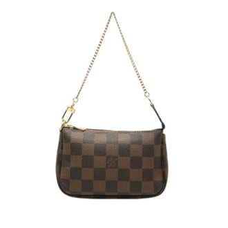 Louis Vuitton Pre-owned Mini Pochette Accessoires - Dames - Pre-owned - Bruin - Maat: ONE Size