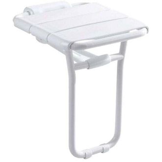 OEM Asiento De Ducha Plegable De Acero Inoxidable - Resistente A La Corrosi&oacute;n - Capacidad De 200 Kg - Montaje Seguro En La Pared -crezuo