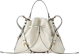 Givenchy Small Voyou Bucket Bag - Dames - Schoudertassen - Wit - ONE Size - Leer - Tassen