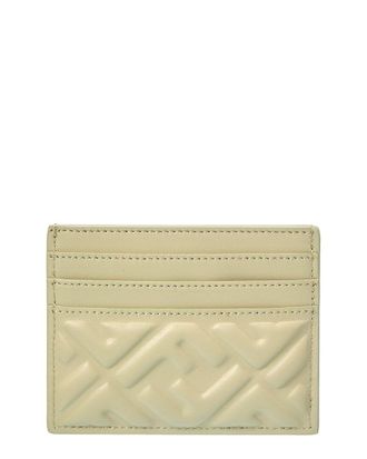 Fendi Fendi Baguette Leather Card Holder