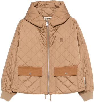 Marc O'Polo Gewatteerd jack met zakken - Bruin