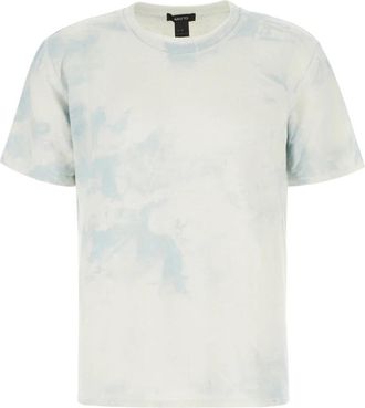 Avant Toi Abstract-print T-shirt - Heren - T-shirts - Veelkleurig - S - Katoen - Tops