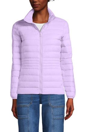 Lands End Wanderweight Ultralight Packable Down Jacket in Blushed Lilac at Nordstrom, Size X-Large P