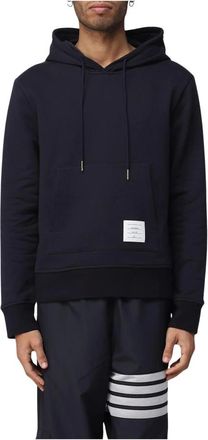 Thom Browne Hombre, Sudaderas, Azul, Talla: XL
