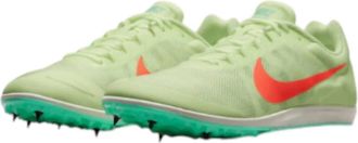 Nike Mens Rival D 10 Shoes In Barely Volt/hyper Org