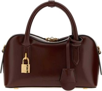 Stella McCartney Stella Ryder Small Bag Eco Micely Shiny Alter Mat - Dames - Handtassen - Bruin - ONE Size - Tassen