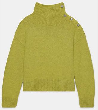 Kate Spade New York Turtleneck With Bauble Buttons