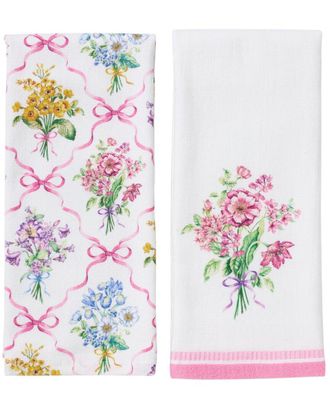 Lenox Set Of 2 Spice Village Kitchen Towels