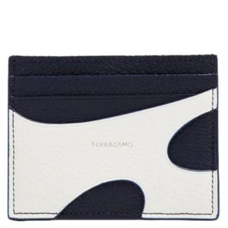 Ferragamo Cut Out Detail Credit Card Holder