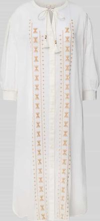 Watercult Tunikakleid mit Stitchings in Offwhite, Gr&ouml;&szlig;e L