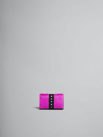 Marni Fuchsia Fibres Womens Wallet