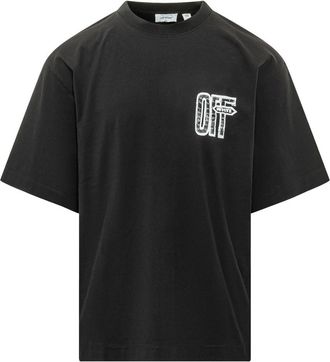 Off-white Black Crew Neck T-Shirt