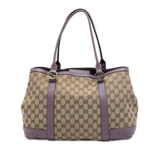 Gucci Pre-owned Womens Gg Canvas Miss Gg Tote - Tan Textile - One Size