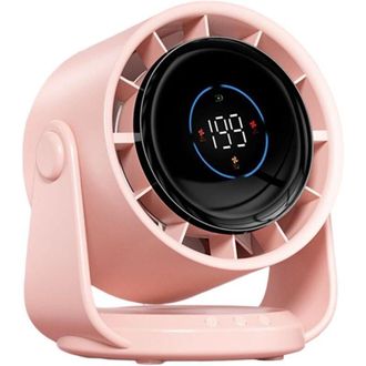 OEM Ventilador Multifuncional, Potente Ventilador Con Pantalla Digital De 4000 Mah, Textura Abs, Perfecto Para La Oficina, Viajes Y Uso En Interiores (ros