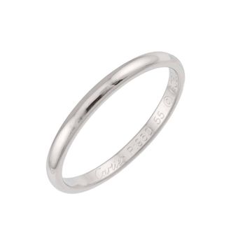 Cartier Platinum 950 Band Ring (Pre-Owned)
