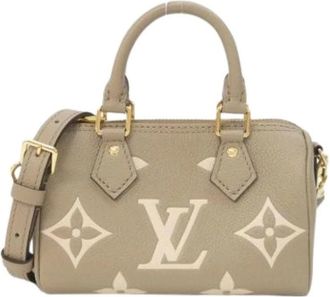 Louis Vuitton Borsa Mini Boston Pre-owned - - Pre-owned - Donna - Beige - ONE SIZE
