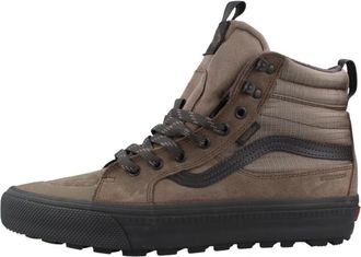Vans Sk 8-Hi Waterdichte Ge&iuml;soleerde Schoenen - Heren - Sneakers - Bruin - 42 EU - Leer - Schoenen