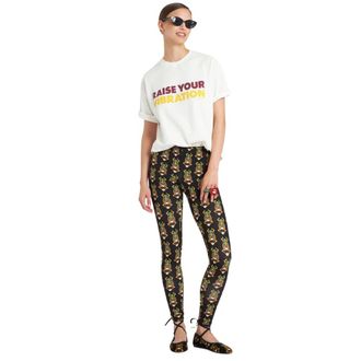 La DoubleJ Skinny Jersey Leggings - Dames - Leggings - Veelkleurig - XS - Tweed - Broeken