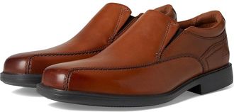 Clarks DressLite Step Mens Lace Up Wing Tip Shoes Dark Tan : 10.5 D - Medium, Leather