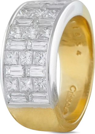 Luxury Bazaar Anello in oro bianco con diamanti