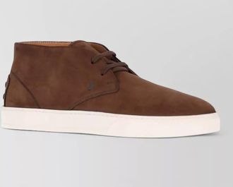 Tod's leather low top boots