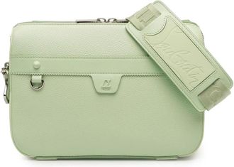 Christian Louboutin Pre-owned Cross Body Bags, female, Green, Size: ONE SIZE Pre-owned Leather Crossbody Bag
