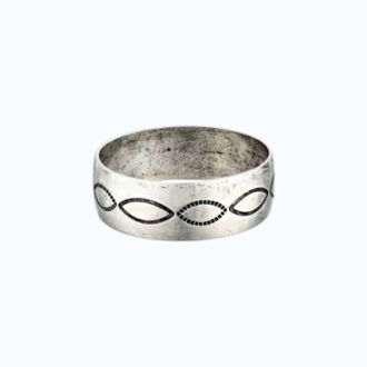 Gypsy Soule Womens Antiqued Bangle In Silver