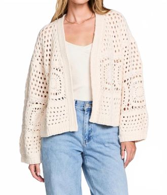 Saltwater Luxe Havenn Chunky Knit Sweater In Natural