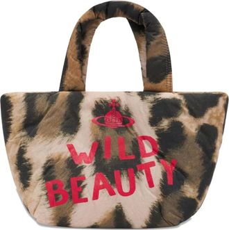 Vivienne Westwood leopard-print tote bag - women - Polyamide - One Size - Neutrals