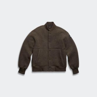 Canada Goose Hudson Fleece Bomber Black Disc (Men, Terra, XL)