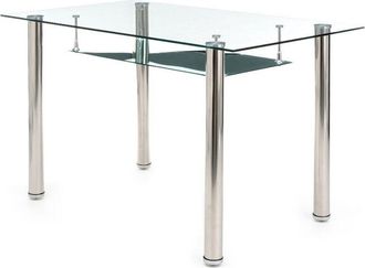 Oresteluchetta Escritorio De Vidrio Templado Dise&ntilde;o Moderno Para Estudio 70x120 Doig